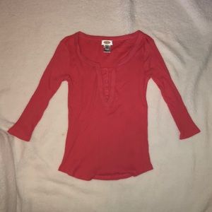 Talbots Coral Long Sleeve